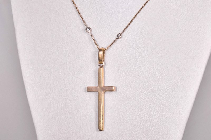 Gold Cross & Diamond Cross - Reversible
