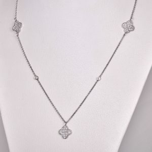 Clover Diamond Necklace