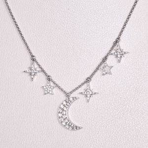 Moon & Stars Necklace