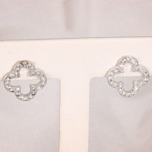 Clover Cross Earrings